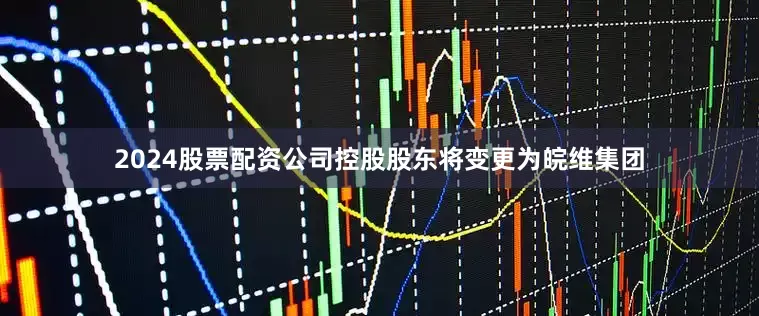 2024股票配资公司控股股东将变更为皖维集团